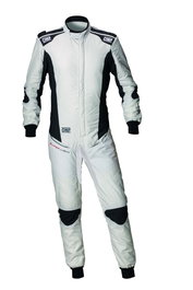 OMP Combinaison De Course Super Light Fia 8856-2018 Blanc - Anthracite Taille 60 OMPIA0-1870-A01-373-60