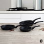 Quid Poêle anti-adhésive Estelar Noir Métal 26 cm