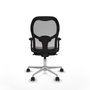 Piqueras y Crespo Chaise de Bureau 2D086N0 Gris Brun foncé