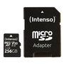 Intenso Carte mémoire MicroSD UHS-I Professional 256 Go avec adaptateur SD
