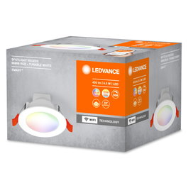 Ledvance Downlight LED Smart 4,5W 300Lm 2700-6500K RGB IP20