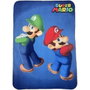 Mario Bros Plaid polaire Mario et Luigi, 100 x 140 cm