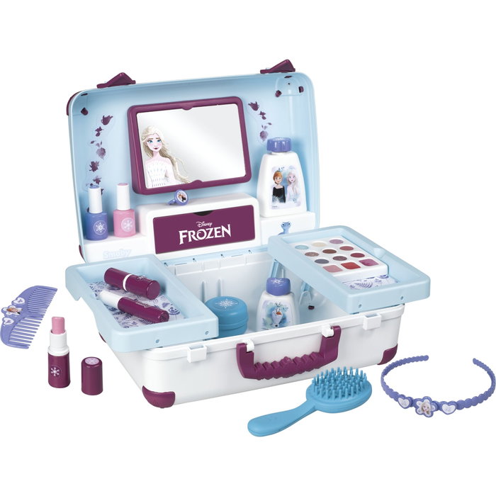 Smoby Valise beauté La Reine des Neiges - Coiffure, onglerie et maquillage Smoby Valise beauté La Reine des Neiges - Coiffure, onglerie et maquillage