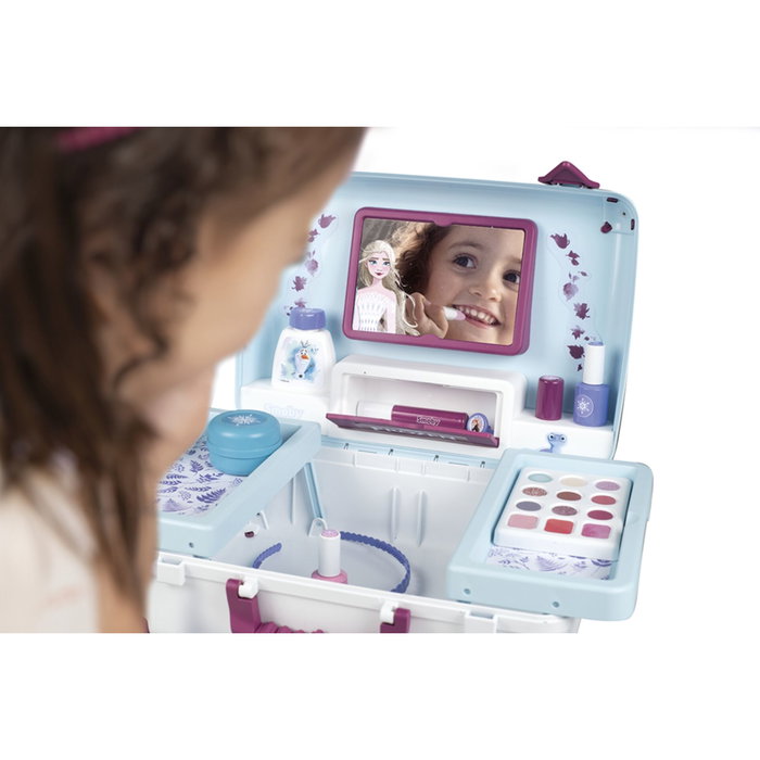 Smoby Valise beauté La Reine des Neiges - Coiffure, onglerie et maquillage Smoby Valise beauté La Reine des Neiges - Coiffure, onglerie et maquillage