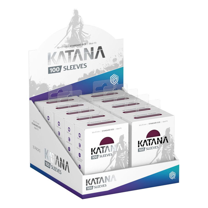 Ultimate Guard Katana Sleeves Standard Size (100) - Radiant Plum Ultimate Guard Katana Sleeves Standard Size (100) - Radiant Plum