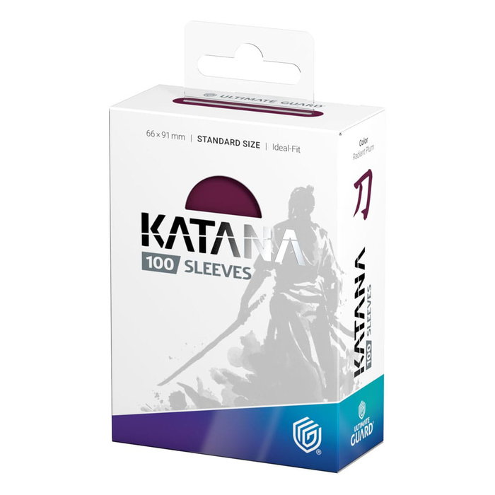 Ultimate Guard Katana Sleeves Standard Size (100) - Radiant Plum Ultimate Guard Katana Sleeves Standard Size (100) - Radiant Plum