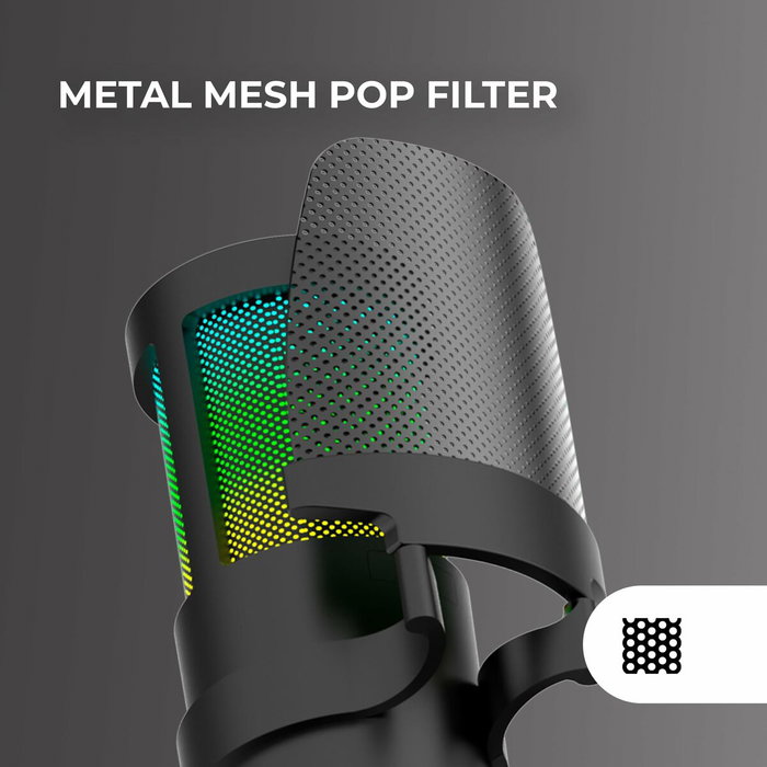 Microphone Mars Gaming MMICSC Noir Microphone Mars Gaming MMICSC Noir