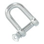 WOLFPACK LINEA PROFESIONAL Manille droite galvanisée 6 mm 1/4 pouces