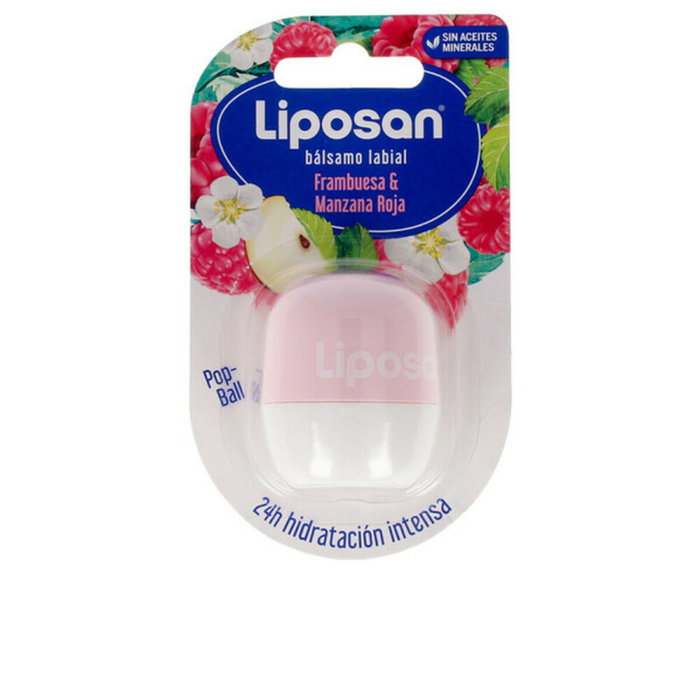 Liposan Baume à Lèvres Framboise & Pomme Rouge 7g Liposan Baume à Lèvres Framboise & Pomme Rouge 7g