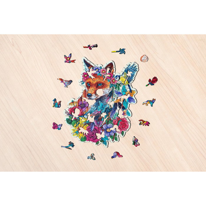 Ravensburger Puzzle en bois Renard coloré 150 pièces avec 15 figurines