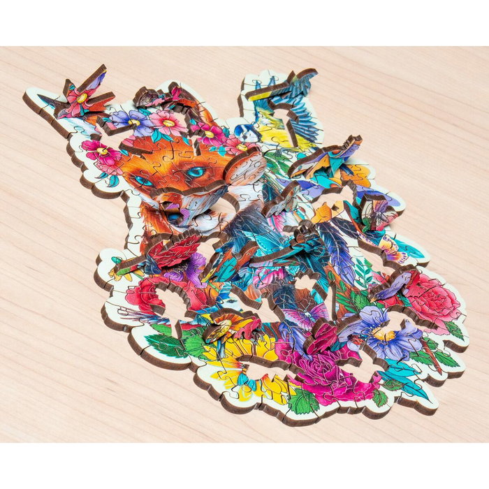 Ravensburger Puzzle en bois Renard coloré 150 pièces avec 15 figurines