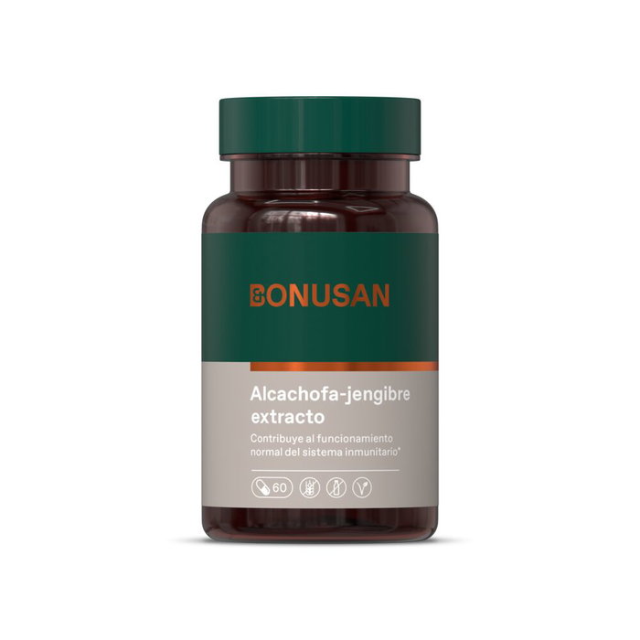 Bonusan Extrait d'Artichaut et de Gingembre 60 capsules