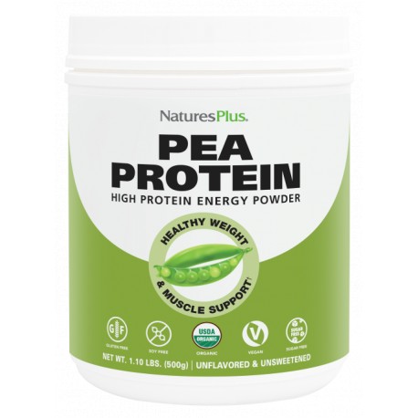NATURES PLUS Protéine de Pois Isolat Bio avec Quinoa et Enzymes 500 g NATURES PLUS Protéine de Pois Isolat Bio avec Quinoa et Enzymes 500 g