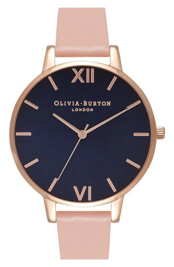 Olivia Burton OB16BD96 - Montre pour femme avec bracelet rose et cadran mauve Olivia Burton OB16BD96 - Montre pour femme avec bracelet rose et cadran mauve