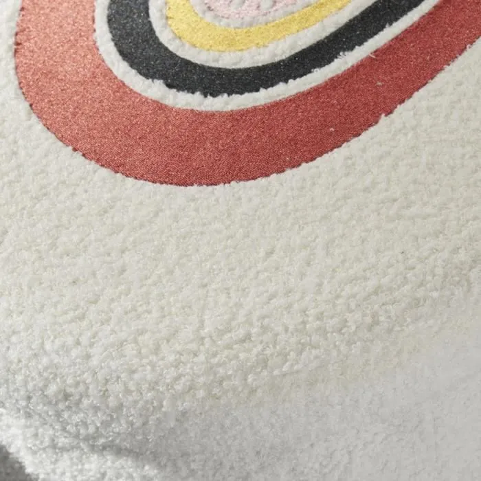 Today - Ensemble parure de lit enfant ARC EN CIEL + coffre-pouf pliable de rangement, 140 x 200 cm, Coton 100%, housse réversible Today - Ensemble parure de lit enfant ARC EN CIEL + coffre-pouf pliable de rangement, 140 x 200 cm, Coton 100%, housse réversible