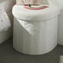 Today Ensemble parure de lit enfant Arc en Ciel et coffre rangement pouf - 140 x 200 cm