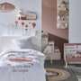 Today Ensemble parure de lit enfant Arc en Ciel et coffre rangement pouf - 140 x 200 cm