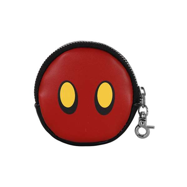 Karactermania Monedero Porte-Monnaie Cookie Face Mickey Mouse en PVC, Dimensions 8,7 x 2,3 x 8,7 cm