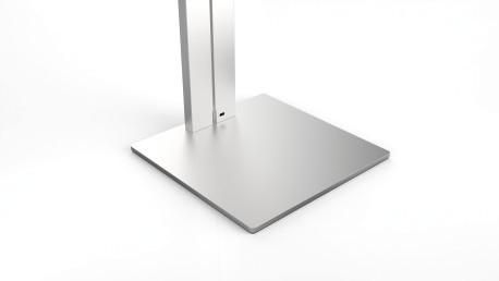 Durable Support tablette sur pied avec antivol - Support réglable et pivotant pour tablettes 7 à 13 pouces, inclinaison 88°, orientation 360°, câble USB inclus