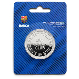 MOCILAB Moneda Mes Que Un Club FC Barcelona finition argent