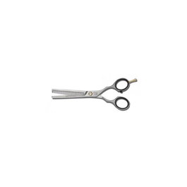 Jaguar Tijeras Prestyle Ergo Poliert 5,5 - Ciseaux coiffure ergonomiques pour finition - Acier inoxidable - 28 dents