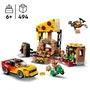 LEGO City 60496 La Pizzeria et ses Véhicules de Livraison - Jeu de Construction avec Voiture, Scooter et Drone pour Enfants dès 6 Ans
