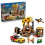 LEGO City 60496 La Pizzeria et ses Véhicules de Livraison - Jeu de Construction avec Voiture, Scooter et Drone pour Enfants dès 6 Ans