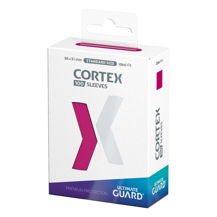 Ultimate Guard Cortex Sleeves Standard Size (100) - Pink Ultimate Guard Cortex Sleeves Standard Size (100) - Pink