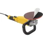 Powerplus POWX04740 Polisseuse électrique 1200 W Ø 180 mm pour voiture et surfaces avec 3 pads de polissage, ponçage, nettoyage et poignée en U