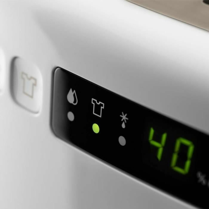 DeLonghi DEXD214RF - Déshumidificateur 14 L, Réservoir 2,1 L, Blanc