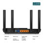 TP-Link Archer AX55 Pro Routeur Wi-Fi 6 (AX3000) Dual-Band Gigabit avec 4 Antennes, MU-MIMO, OFDMA - ARCHER AX55 PRO