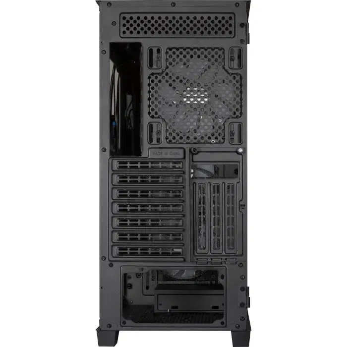 Bitfenix Graph ARGB, Boîtier PC Moyen Tour Noir ATX avec 4 Ventilateurs A-RGB, Façade Mesh et Panneau en Verre Trempé
