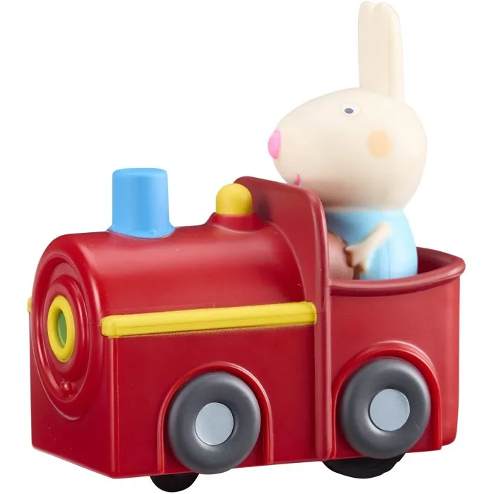 Bandai Coffret Train Peppa Pig Whizz Around - Circuit Sonore avec Gare Interactive et Figurines - COP8344