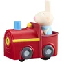 Bandai Coffret Train Peppa Pig Whizz Around - Circuit Sonore avec Gare Interactive et Figurines - COP8344