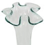 BigBuy Home Vase WE CARE Beige verre recyclé 20 x 20 x 30 cm