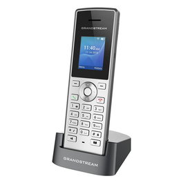 Grandstream WP810 Téléphone IP Wi-Fi Portable Portable avec Adaptateur Secteur UE, 6 Heures d'Autonomie, HD Voice, 2 Lignes SIP, Bluetooth