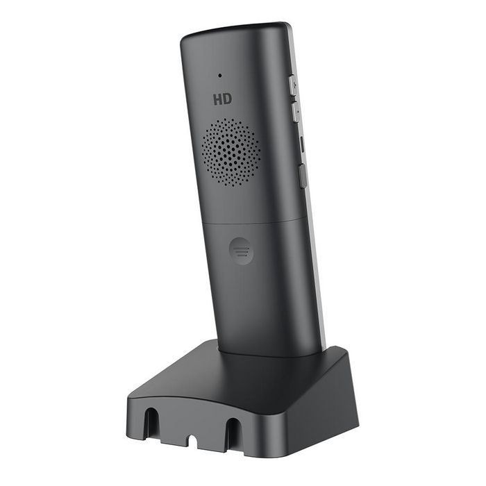 Grandstream WP810 Téléphone IP Wi-Fi Portable Portable avec Adaptateur Secteur UE, 6 Heures d'Autonomie, HD Voice, 2 Lignes SIP, Bluetooth