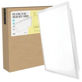 BX3 LIGHT BX3-PG-600x600-40W-W - Panneau LED 40W 4000K 600x600mm UGR<19 pour bureau et espaces professionnels