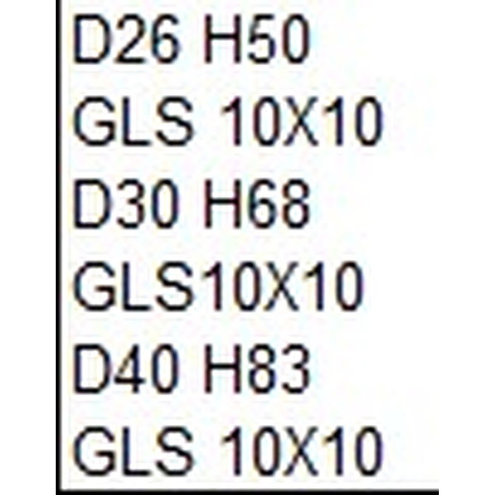 Bougeoir Home ESPRIT osier Verre 40 x 40 x 83 cm