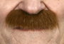 My Other Me - Bigote adulto pelirrojo - Moustache adulte rousse taille unique - Multicolor - Langues: espagnol, anglais, français, italien, portugais, allemand