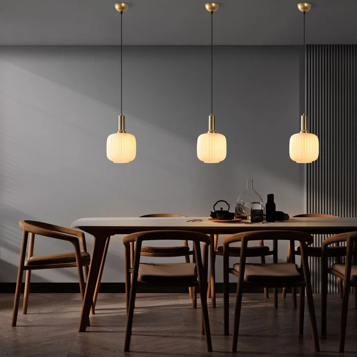 D By M.Red Suspension Lustre Mansion Or