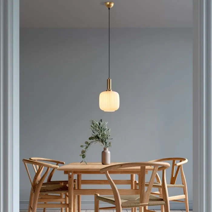 D By M.Red Suspension Lustre Mansion Or