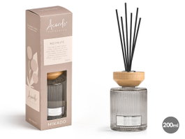 Acorde Mikado Diffuseur Red Fruits 200 ml Verre Bois 7x24x7 cm (Set de 8)