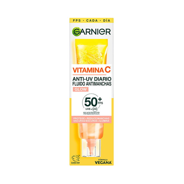 Garnier Fluide Anti-Taches Vitamine C SPF50+ 40 ml Garnier Fluide Anti-Taches Vitamine C SPF50+ 40 ml