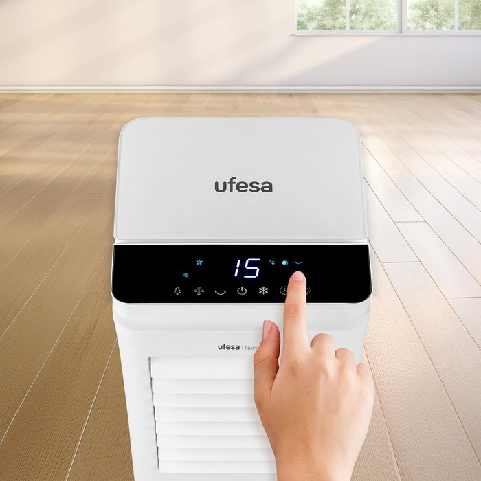 Climatiseur Évaporation Portable UFESA NARVIK Blanc 60 W 5 L