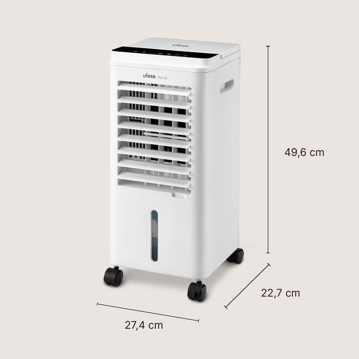 Climatiseur Évaporation Portable UFESA NARVIK Blanc 60 W 5 L