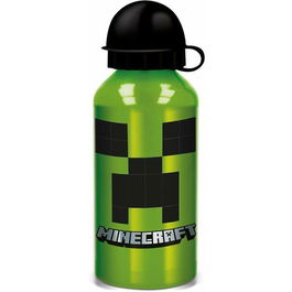 Bouteille Minecraft Creeper Green 400 ml Silicone Aluminium