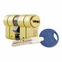 MCM Cylindre de sécurité SCX+DE 30-30 Antibumping Double embrayage Laiton Acier