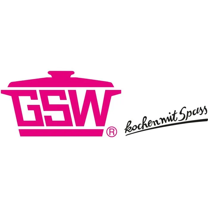 GSW Poêle-Sauteuse TITANIUM GRANIT Advanced Ø 24 cm - Fonte d'aluminium - Compatible tous feux dont induction - Revêtement sans PFAS - Noir