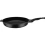 GSW Poêle-Sauteuse TITANIUM GRANIT Advanced Ø 24 cm - Fonte d'aluminium - Compatible tous feux dont induction - Revêtement sans PFAS - Noir